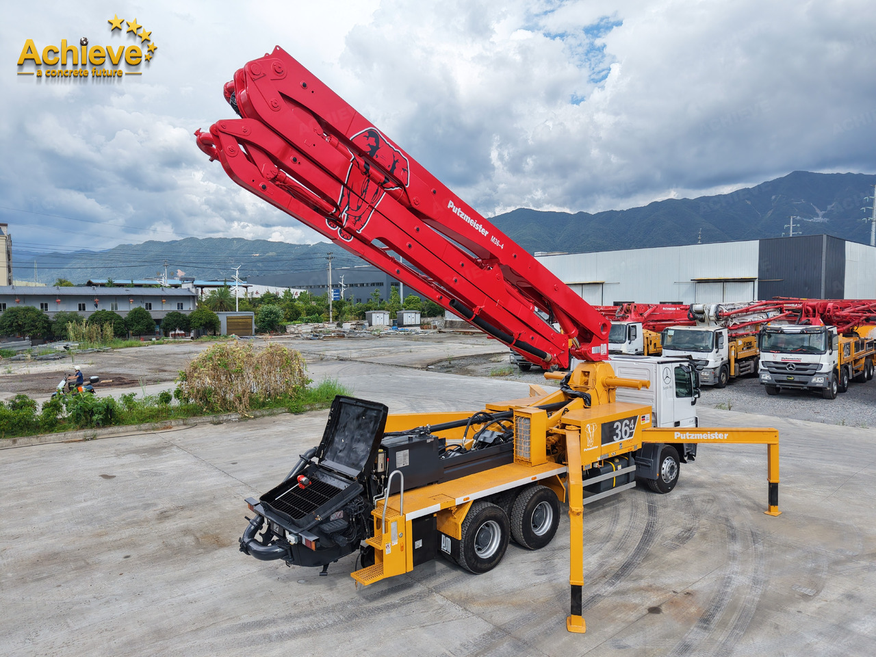 콘크리트 펌프 트럭 PUTZMEISTER Mercedes-Benz M36-4 2018 ACTROS 3341【ACHIEVE】TOP CONDITION!!! : 사진 10 콘크리트 펌프 트럭 PUTZMEISTER Mercedes-Benz M36-4 2018 ACTROS 3341【ACHIEVE】TOP CONDITION!!! : 사진 10