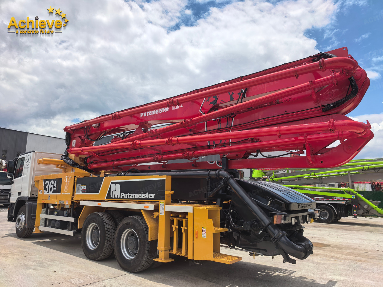 콘크리트 펌프 트럭 PUTZMEISTER Mercedes-Benz M36-4 2018 ACTROS 3341【ACHIEVE】TOP CONDITION!!! : 사진 20 콘크리트 펌프 트럭 PUTZMEISTER Mercedes-Benz M36-4 2018 ACTROS 3341【ACHIEVE】TOP CONDITION!!! : 사진 20