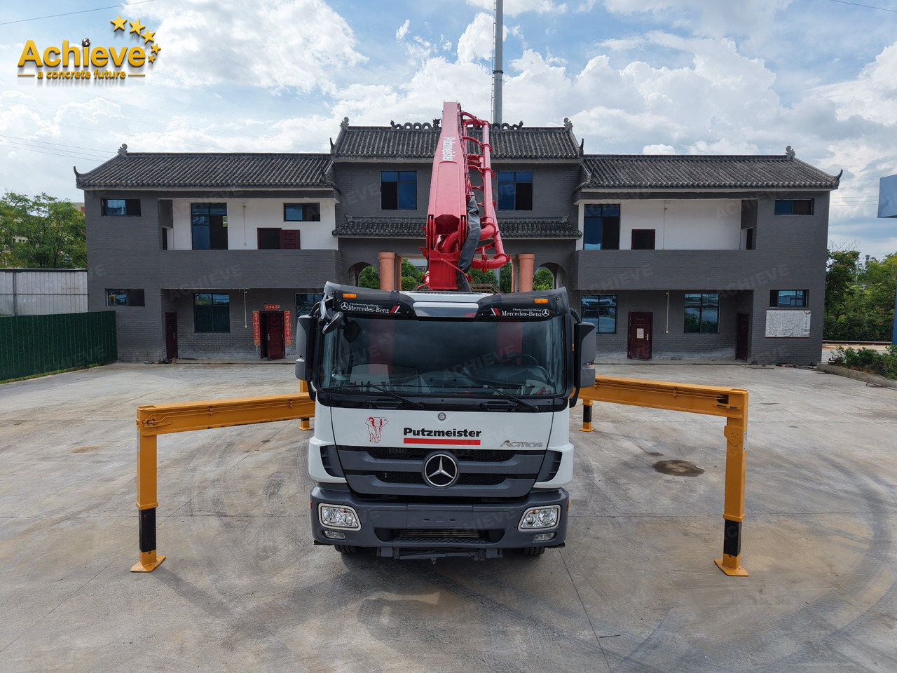 콘크리트 펌프 트럭 PUTZMEISTER Mercedes-Benz M36-4 2018 ACTROS 3341【ACHIEVE】TOP CONDITION!!! : 사진 15 콘크리트 펌프 트럭 PUTZMEISTER Mercedes-Benz M36-4 2018 ACTROS 3341【ACHIEVE】TOP CONDITION!!! : 사진 15