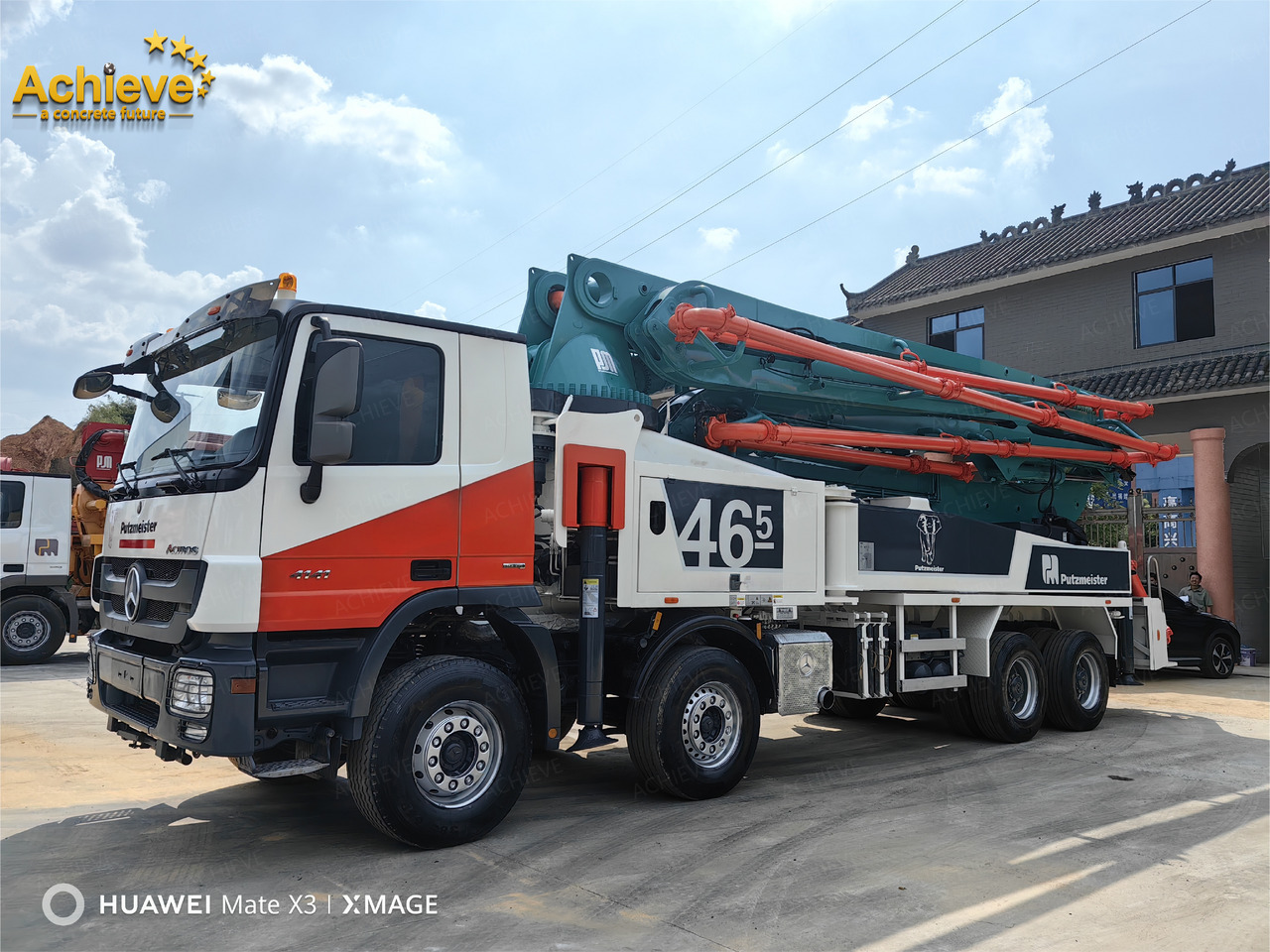 Putzmeister Compact Truck-Mounted Concrete Pump M46-5 【ACHIEVE】TOP CONDITION!!! - 콘크리트 펌프 트럭 : 사진 2 Putzmeister Compact Truck-Mounted Concrete Pump M46-5 【ACHIEVE】TOP CONDITION!!! - 콘크리트 펌프 트럭 : 사진 2
