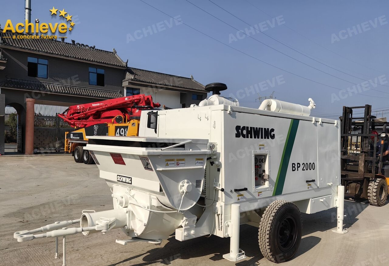Schwing BP2000 5000kg 2008 Concrete Pump With Brand New High Quality【ACH - 고정식 콘크리트 펌프 : 사진 1 Schwing BP2000 5000kg 2008 Concrete Pump With Brand New High Quality【ACH - 고정식 콘크리트 펌프 : 사진 1