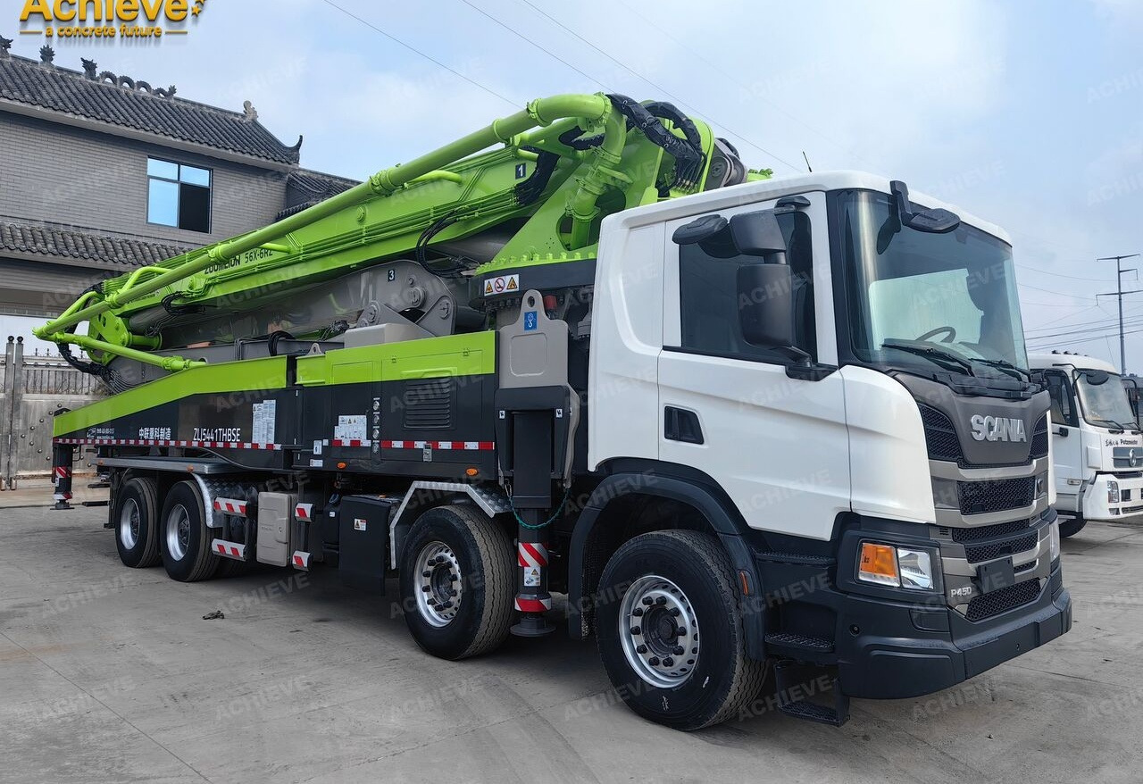 ZOOMLION ZOOMLION 2019 ZOOMLION 56X-6RZ 56M Scania P450 8x4【ACHIEVE】TOP CONDITION!!! - 콘크리트 펌프 트럭 : 사진 1 ZOOMLION ZOOMLION 2019 ZOOMLION 56X-6RZ 56M Scania P450 8x4【ACHIEVE】TOP CONDITION!!! - 콘크리트 펌프 트럭 : 사진 1