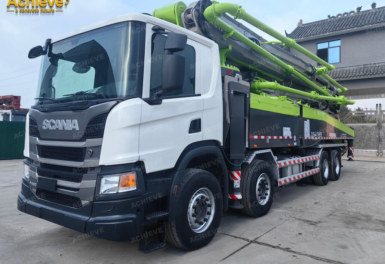 ZOOMLION ZOOMLION 2019 ZOOMLION 56X-6RZ 56M Scania P450 8x4【ACHIEVE】TOP CONDITION!!! - 콘크리트 펌프 트럭 : 사진 2 ZOOMLION ZOOMLION 2019 ZOOMLION 56X-6RZ 56M Scania P450 8x4【ACHIEVE】TOP CONDITION!!! - 콘크리트 펌프 트럭 : 사진 2