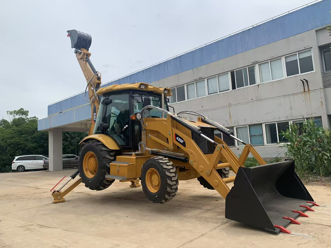 Caterpillar 4x4 Backhoe Loader CAT 420, 428 - 백호 로더 : 사진 4 Caterpillar 4x4 Backhoe Loader CAT 420, 428 - 백호 로더 : 사진 4