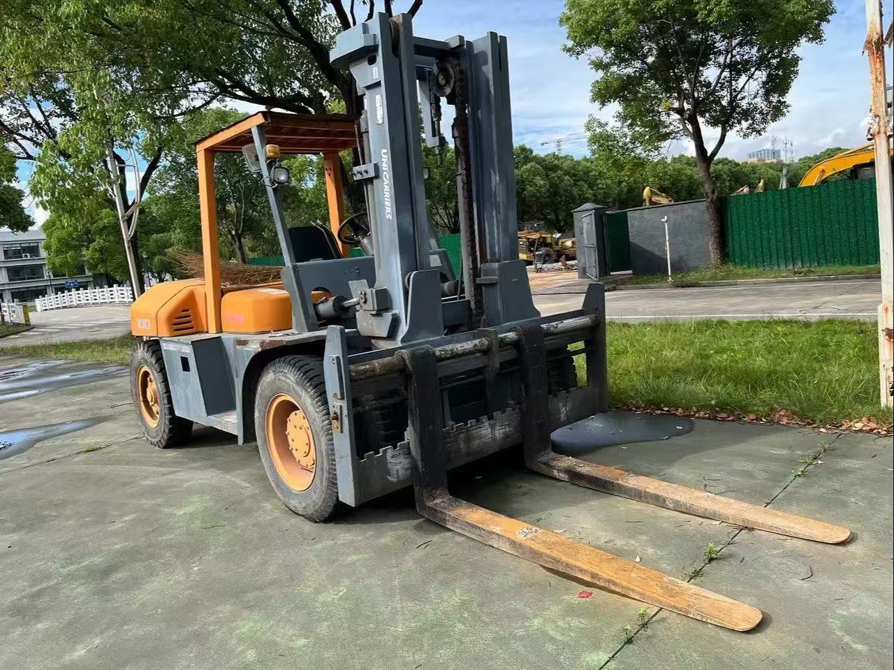 TCM FD100 Forklift Original Color 10 ton Forklift Truck - 디젤 지게차 : 사진 5 TCM FD100 Forklift Original Color 10 ton Forklift Truck - 디젤 지게차 : 사진 5