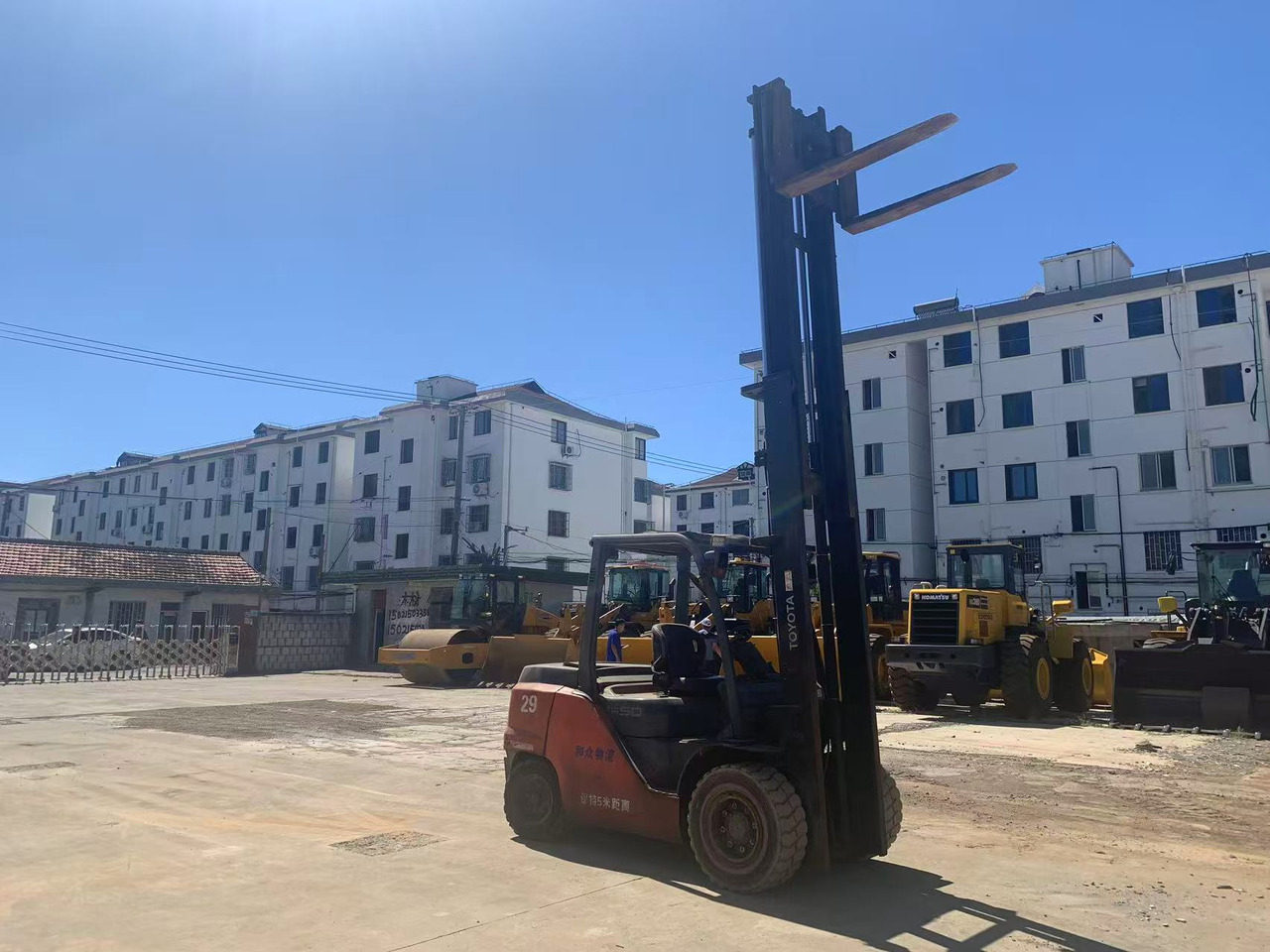 Toyota Forklift 5 ton Diesel Forklift FD50 with 5m High Mast - 디젤 지게차 : 사진 2 Toyota Forklift 5 ton Diesel Forklift FD50 with 5m High Mast - 디젤 지게차 : 사진 2