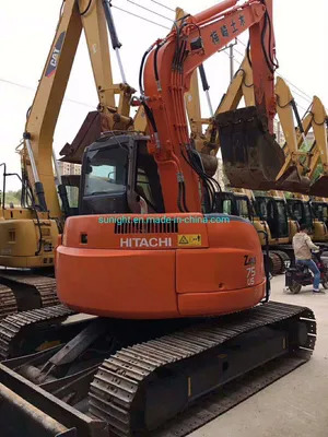 Used Japanese Small Hydraulic Excavator Hitachi Zx75us Mini Backhoe with Dozer for Sale - 크롤러 굴삭기 : 사진 1 Used Japanese Small Hydraulic Excavator Hitachi Zx75us Mini Backhoe with Dozer for Sale - 크롤러 굴삭기 : 사진 1