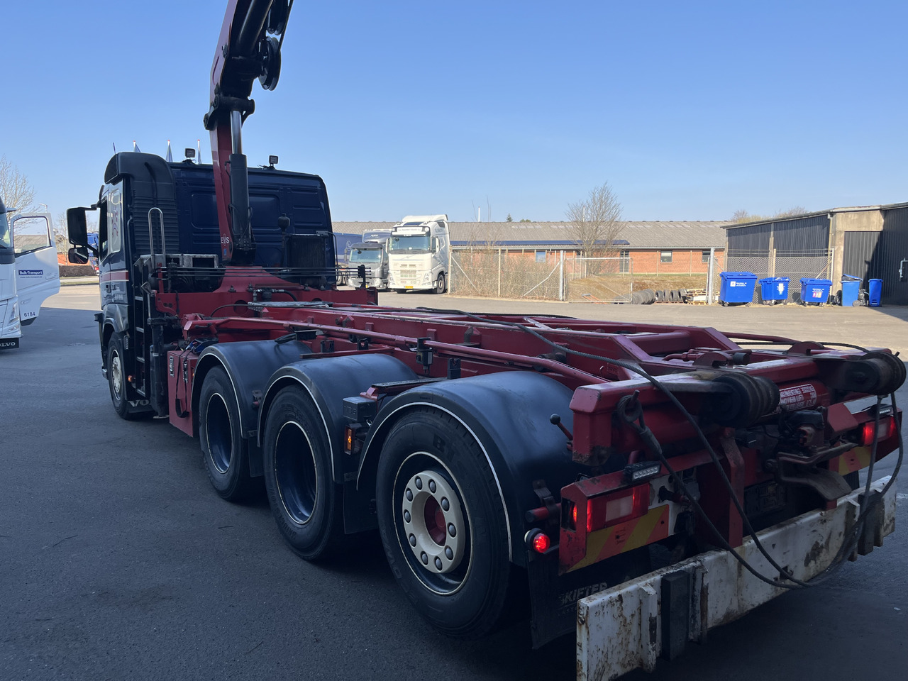 Volvo FM 500 8x4 - 케이블 시스템 트럭, 크레인 트럭 : 사진 5 Volvo FM 500 8x4 - 케이블 시스템 트럭, 크레인 트럭 : 사진 5
