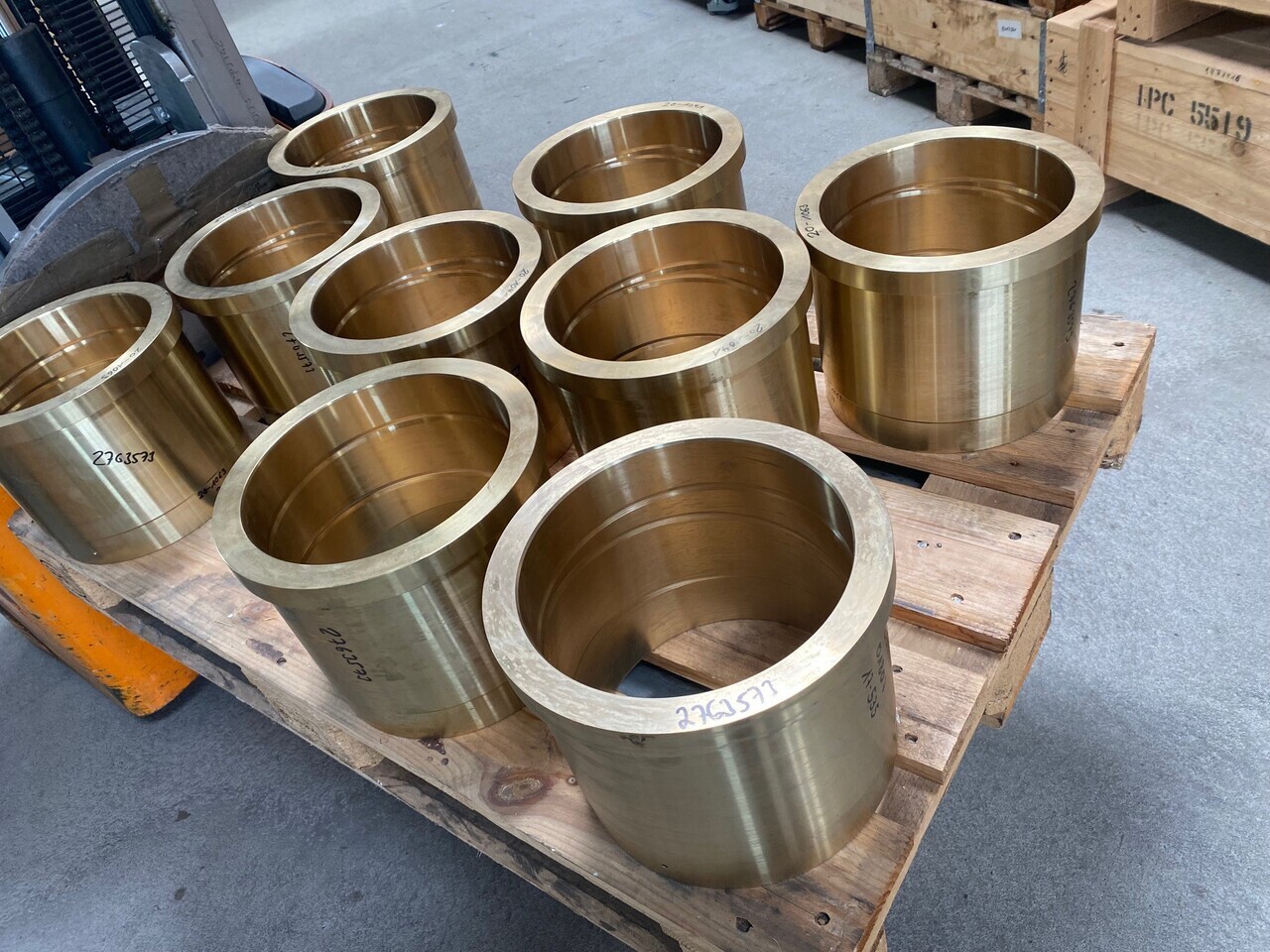 O&K Terex RH90 6018 Bushing 2763573 1468725 535-0209 - 예비 부속 : 사진 1 O&K Terex RH90 6018 Bushing 2763573 1468725 535-0209 - 예비 부속 : 사진 1
