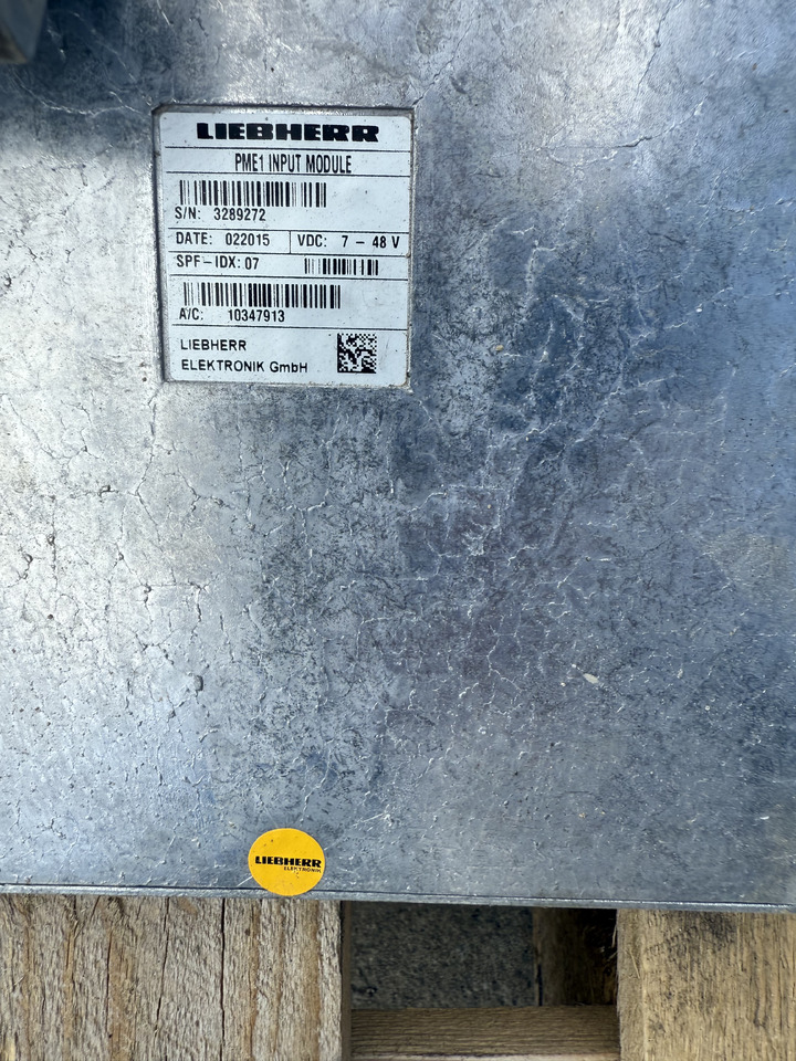 Liebherr R926 - ECU 크롤러 굴삭기 용 : 사진 4 Liebherr R926 - ECU 크롤러 굴삭기 용 : 사진 4