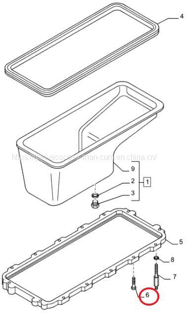 FPT IVECO CASE Cursor11 F3GFE613A B001 5801863562 oil pan screw 16587525 - 오일 팬 : 사진 1 FPT IVECO CASE Cursor11 F3GFE613A B001 5801863562 oil pan screw 16587525 - 오일 팬 : 사진 1