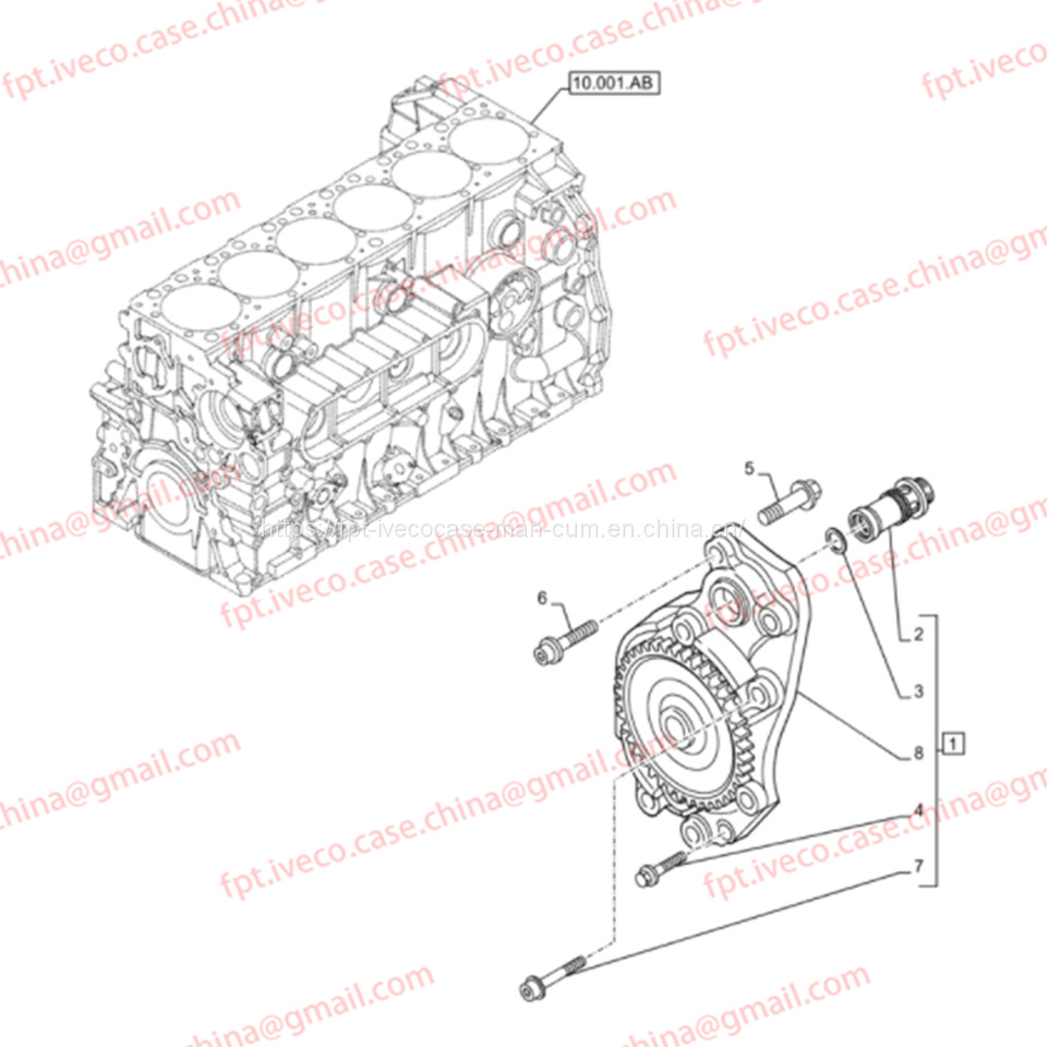 FPT IVECO CASE Cursor9 Euro 6 F2CFE612 A/B/D F2CFE614A*B041/F2CGE614F*V004 5802431166 Oil Pump 504127258 504131225 5801608329 - 오일 펌프 트럭 용 : 사진 3 FPT IVECO CASE Cursor9 Euro 6 F2CFE612 A/B/D F2CFE614A*B041/F2CGE614F*V004 5802431166 Oil Pump 504127258 504131225 5801608329 - 오일 펌프 트럭 용 : 사진 3