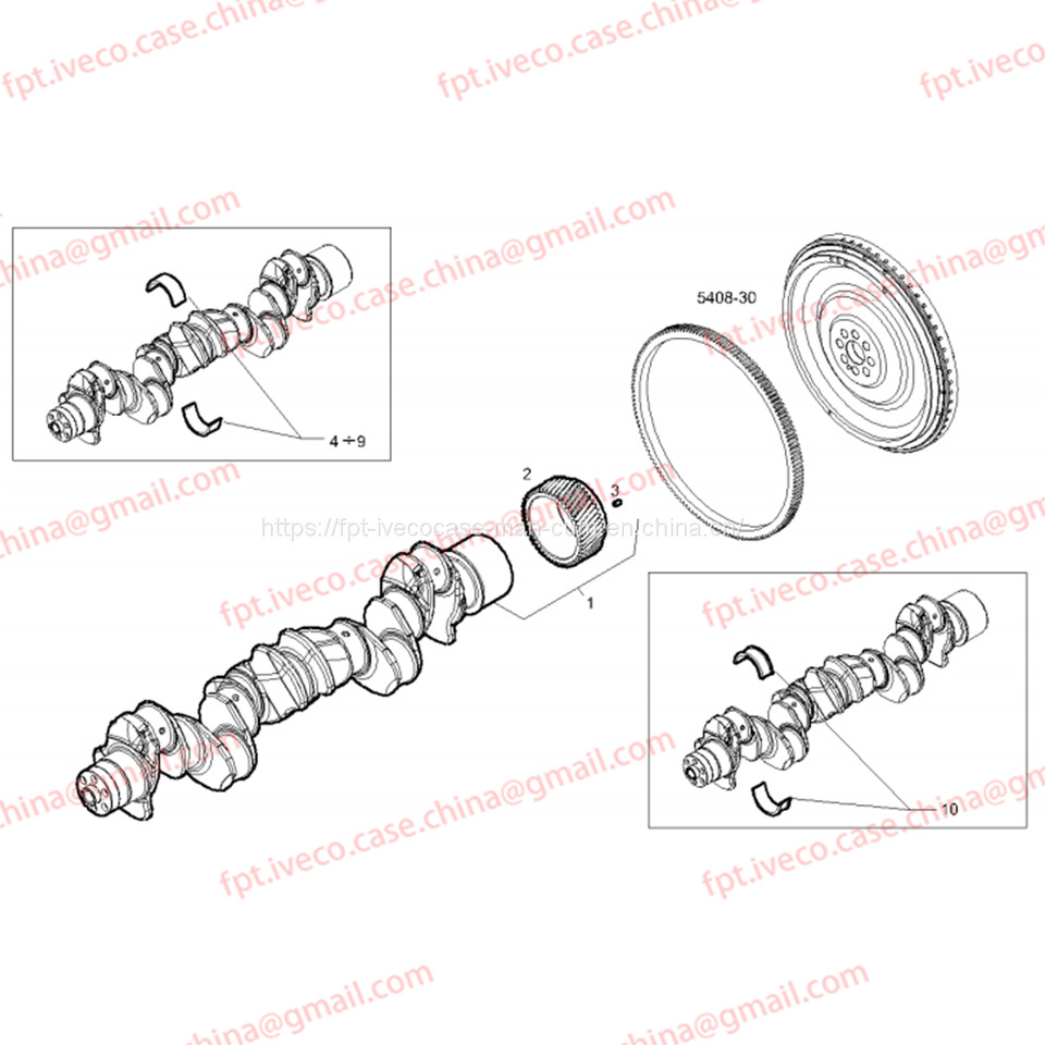 FPT IVECO CASE Cursor9Bus F2CFE612D*J231/F2CFE612A*J098 MAIN BEARING SET 2996584/2996585 - 엔진 베어링 버스 용 : 사진 1 FPT IVECO CASE Cursor9Bus F2CFE612D*J231/F2CFE612A*J098 MAIN BEARING SET 2996584/2996585 - 엔진 베어링 버스 용 : 사진 1