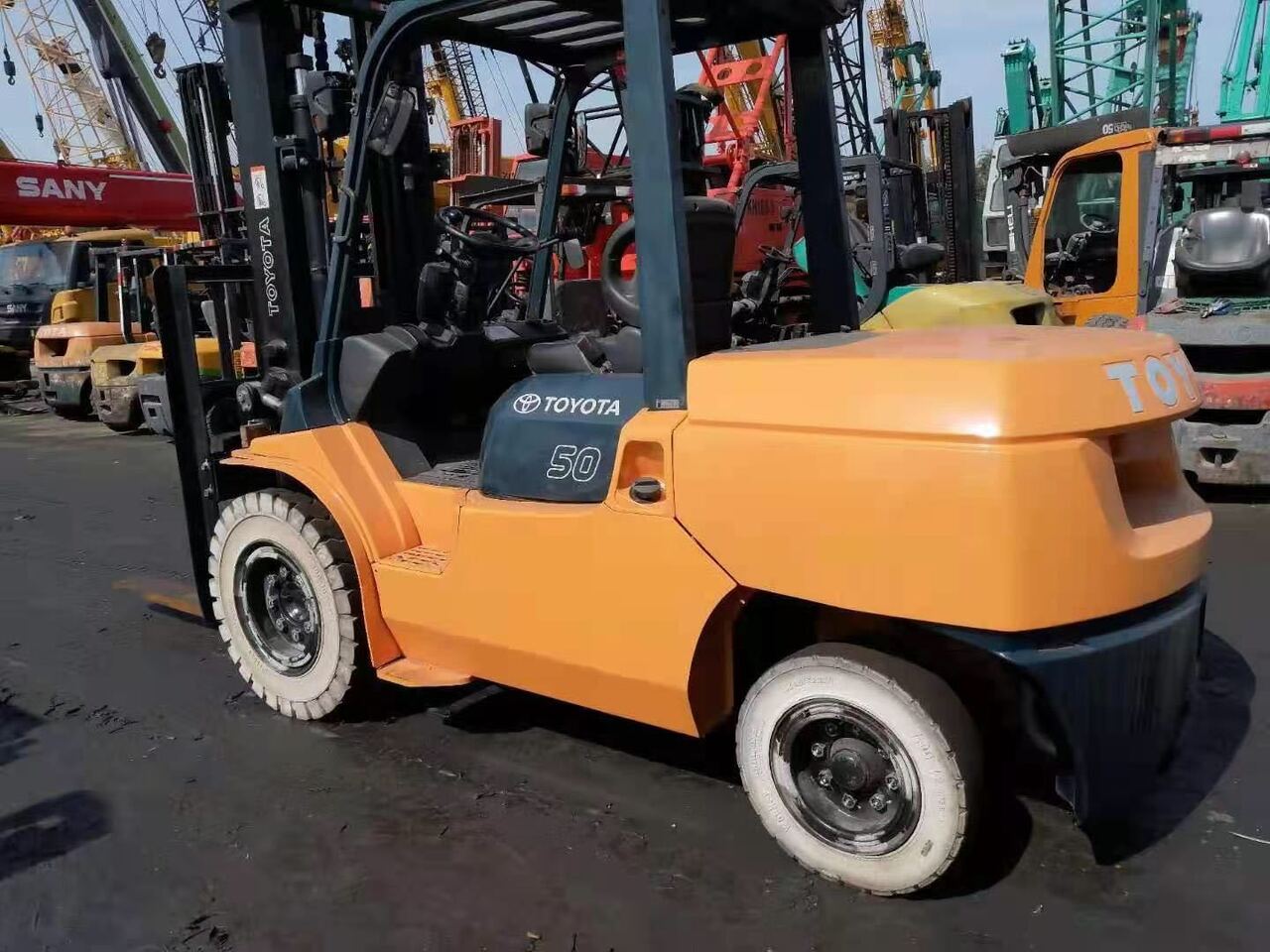 Toyota 7FD50 - 지게차 : 사진 3 Toyota 7FD50 - 지게차 : 사진 3