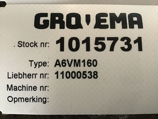 Liebherr A6VM160 - 유압 모터 : 사진 4 Liebherr A6VM160 - 유압 모터 : 사진 4