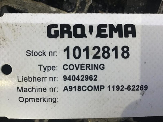 Liebherr A914 Compact - 차양 : 사진 5 Liebherr A914 Compact - 차양 : 사진 5