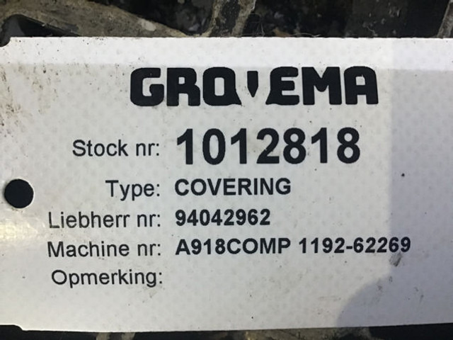 Liebherr A914 Compact - 차양 : 사진 2 Liebherr A914 Compact - 차양 : 사진 2