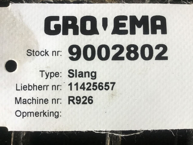 Liebherr A928 / R926 / R930 - 공기 흡입 파이프 : 사진 4 Liebherr A928 / R926 / R930 - 공기 흡입 파이프 : 사진 4