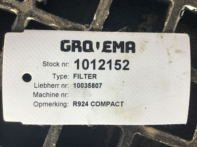 Liebherr Air Filter - 공기 필터 : 사진 5 Liebherr Air Filter - 공기 필터 : 사진 5