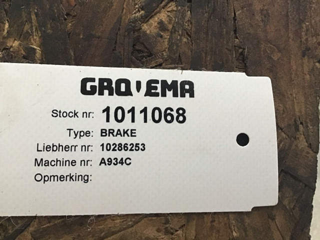 Liebherr Brake - 브레이크 드럼 : 사진 2 Liebherr Brake - 브레이크 드럼 : 사진 2