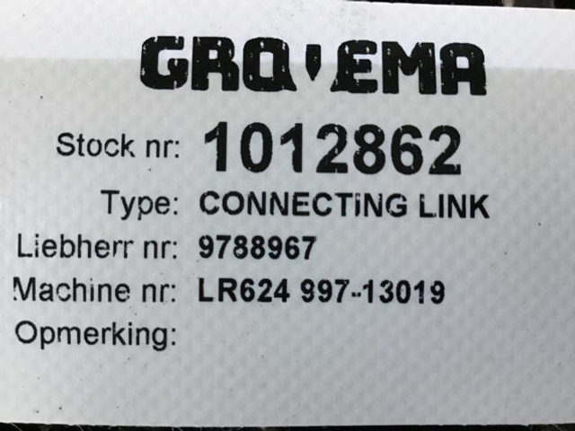Liebherr Connecting Link - 퀵 커플러 : 사진 2 Liebherr Connecting Link - 퀵 커플러 : 사진 2