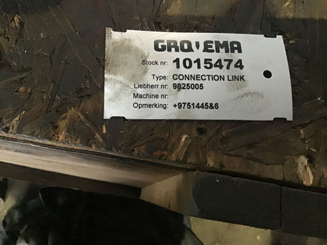 Liebherr Connection Link - 퀵 커플러 : 사진 1 Liebherr Connection Link - 퀵 커플러 : 사진 1