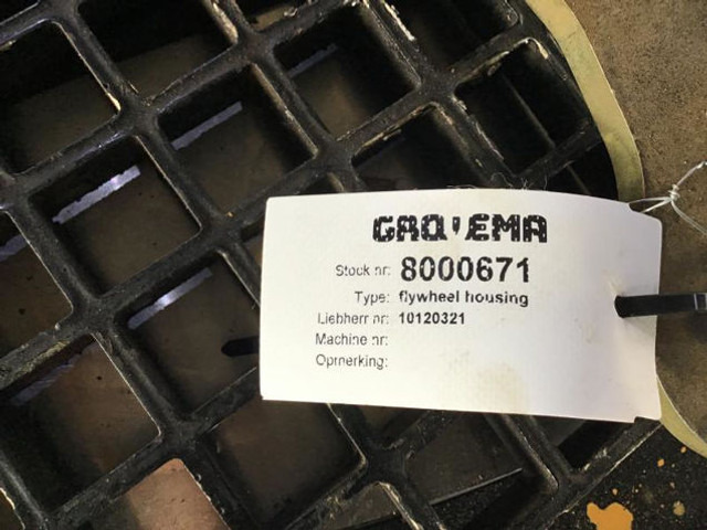 예비 부속 Liebherr Flywheel Housing : 사진 8