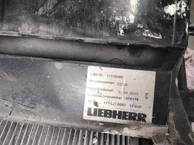 난방/ 환기 Liebherr Heater unit : 사진 10