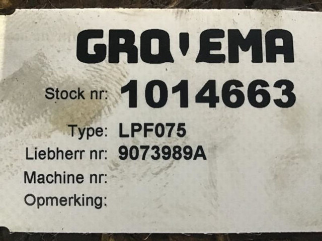 Liebherr LPF075 - 유압 실린더 : 사진 5 Liebherr LPF075 - 유압 실린더 : 사진 5