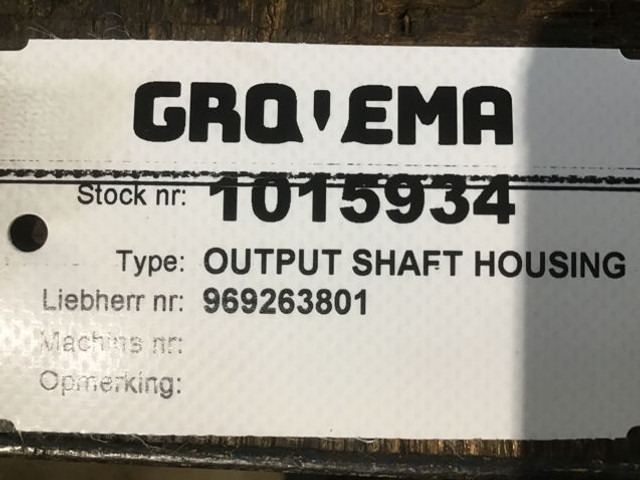 Liebherr Output Shaft Housing - 휠 허브 : 사진 2 Liebherr Output Shaft Housing - 휠 허브 : 사진 2