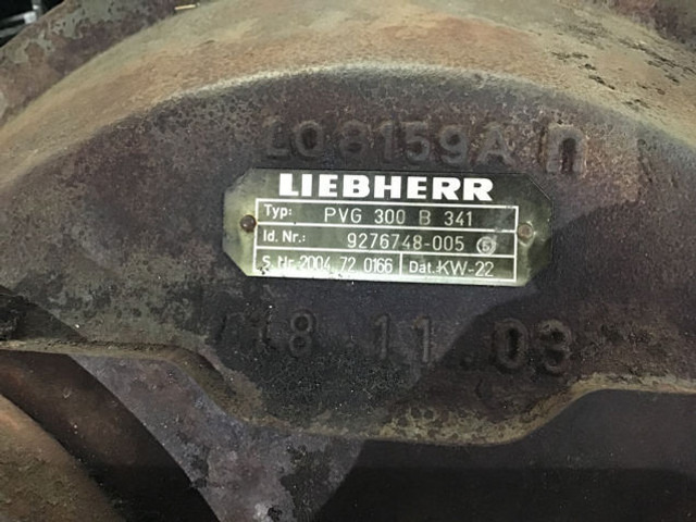 Liebherr PVG 300 B 341 - 스티어링 펌프 : 사진 2 Liebherr PVG 300 B 341 - 스티어링 펌프 : 사진 2