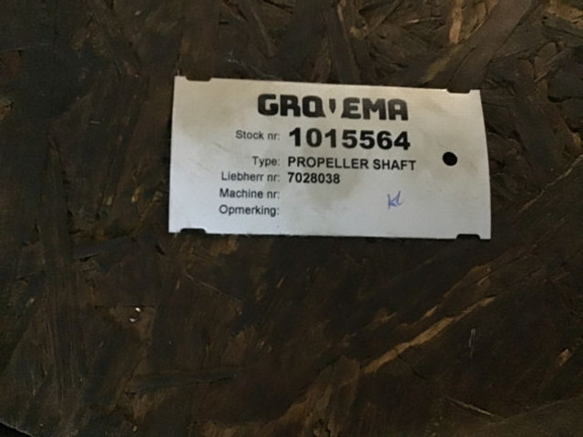 Liebherr Propeller Shaft - 드라이브 축 : 사진 2 Liebherr Propeller Shaft - 드라이브 축 : 사진 2