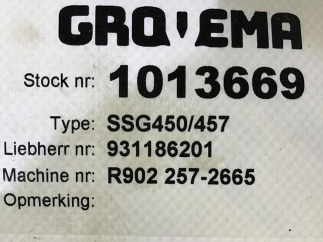 Liebherr SSG450/457 - 유압 모터 : 사진 4 Liebherr SSG450/457 - 유압 모터 : 사진 4