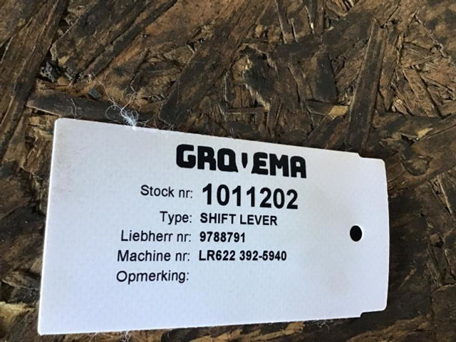 Liebherr Shift Lever - 퀵 커플러 : 사진 4 Liebherr Shift Lever - 퀵 커플러 : 사진 4
