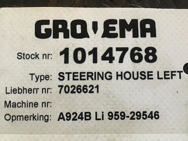 Liebherr Steering House Left - 스티어링 너클 : 사진 4 Liebherr Steering House Left - 스티어링 너클 : 사진 4