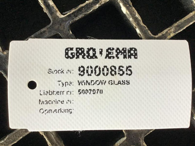 Liebherr Window Glass - 창문 및 부품 : 사진 4 Liebherr Window Glass - 창문 및 부품 : 사진 4