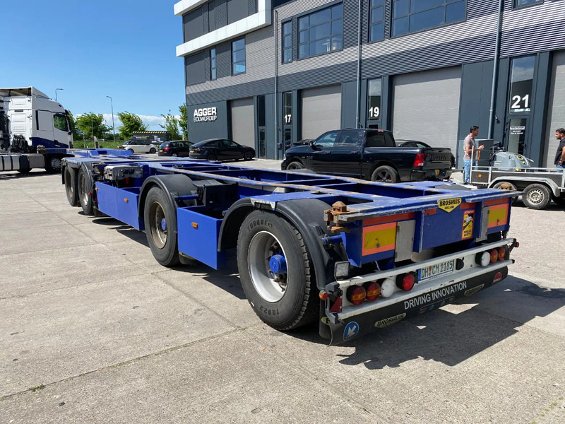 Broshuis 2Connect 2AKCC / 4 Axles / 3x Steering Axle / 2x Lift Axle - 컨테이너 운반 장치/ 스와프 보디 세미 트레일러 : 사진 3 Broshuis 2Connect 2AKCC / 4 Axles / 3x Steering Axle / 2x Lift Axle - 컨테이너 운반 장치/ 스와프 보디 세미 트레일러 : 사진 3