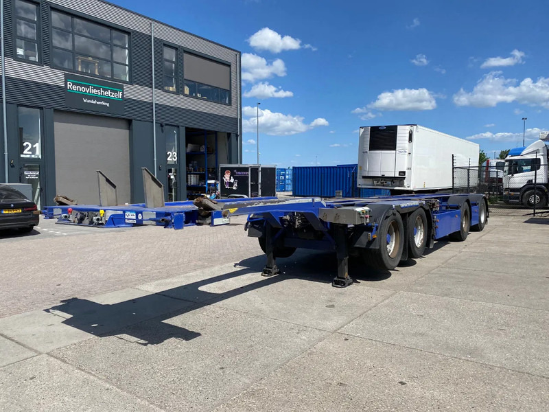 Broshuis 2Connect 2AKCC / 4 Axles / 3x Steering Axle / 2x Lift Axle - 컨테이너 운반 장치/ 스와프 보디 세미 트레일러 : 사진 4 Broshuis 2Connect 2AKCC / 4 Axles / 3x Steering Axle / 2x Lift Axle - 컨테이너 운반 장치/ 스와프 보디 세미 트레일러 : 사진 4