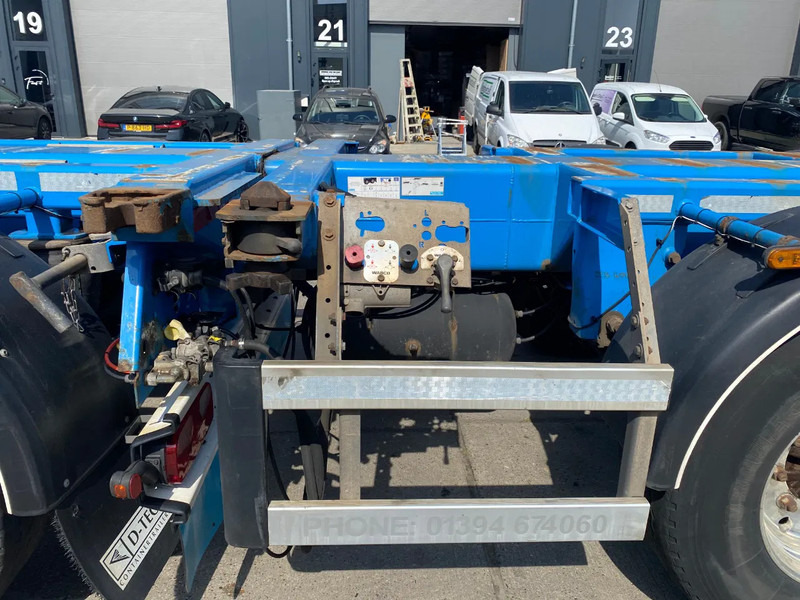 컨테이너 운반 장치/ 스와프 보디 세미 트레일러 D-Tec CT-43-04D VCC-05 Combitrailer / 4 Axles / 1x Lift Axle : 사진 7