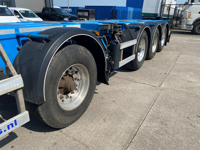 컨테이너 운반 장치/ 스와프 보디 세미 트레일러 D-Tec CT-43-04D VCC-05 Combitrailer / 4 Axles / 1x Lift Axle : 사진 9