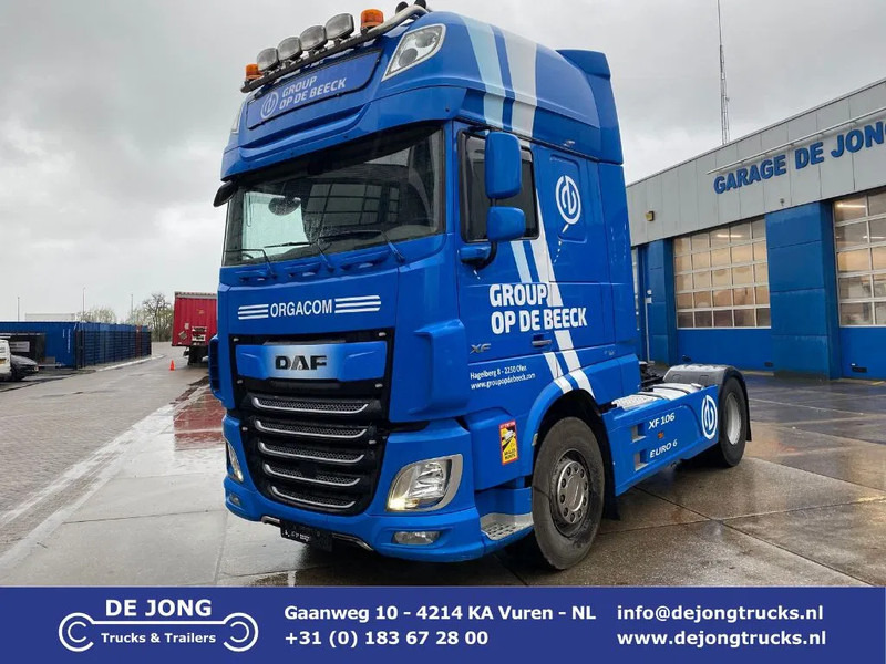 DAF XF 106.480 SSC / Full spoilers / Retarder / Stand Airco / Hydraulic - 트랙터 유닛 : 사진 1 DAF XF 106.480 SSC / Full spoilers / Retarder / Stand Airco / Hydraulic - 트랙터 유닛 : 사진 1