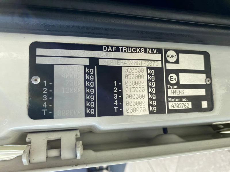 트랙터 유닛 DAF XF 106.480 SSC / Retarder / 2x Tank / Stand Airco : 사진 15