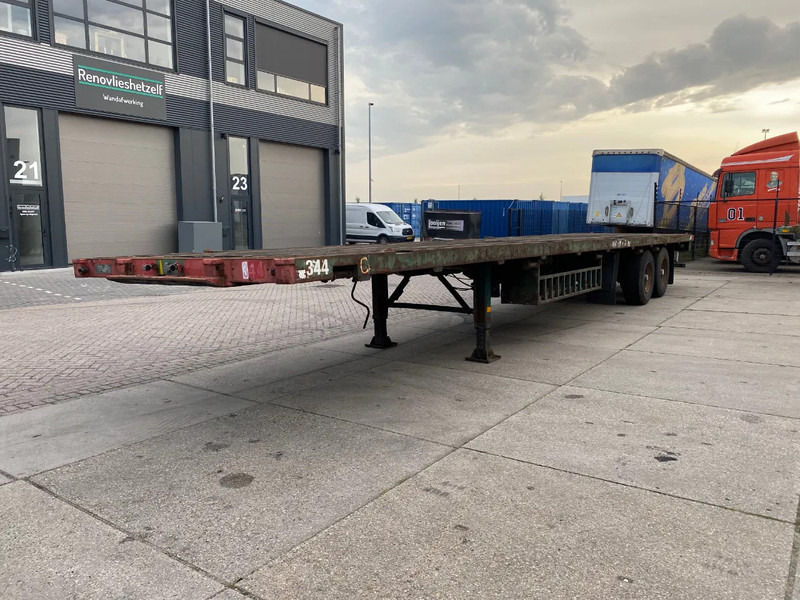 Flandria Plateau Trailer with Twist-Locks / BPW + Drums - 드롭사이드/ 플랫베드 세미 트레일러 : 사진 4 Flandria Plateau Trailer with Twist-Locks / BPW + Drums - 드롭사이드/ 플랫베드 세미 트레일러 : 사진 4