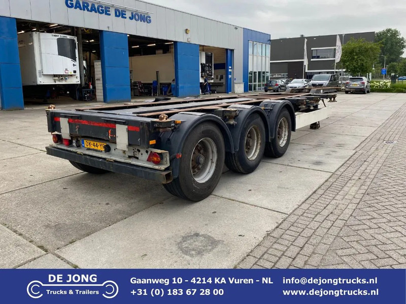 Kögel SW24 Container Chassis / 2x Extendable / BPW + Drum - 컨테이너 운반 장치/ 스와프 보디 세미 트레일러 : 사진 1 Kögel SW24 Container Chassis / 2x Extendable / BPW + Drum - 컨테이너 운반 장치/ 스와프 보디 세미 트레일러 : 사진 1