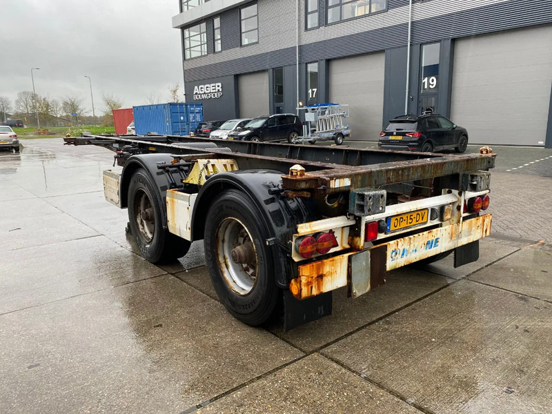 Krone SZ / 20 FT Container Chassis / BPW - 컨테이너 운반 장치/ 스와프 보디 세미 트레일러 : 사진 3 Krone SZ / 20 FT Container Chassis / BPW - 컨테이너 운반 장치/ 스와프 보디 세미 트레일러 : 사진 3