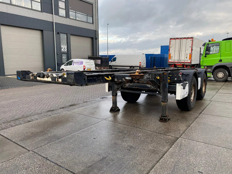 Krone SZ / 20 FT Container Chassis / BPW - 컨테이너 운반 장치/ 스와프 보디 세미 트레일러 : 사진 4 Krone SZ / 20 FT Container Chassis / BPW - 컨테이너 운반 장치/ 스와프 보디 세미 트레일러 : 사진 4