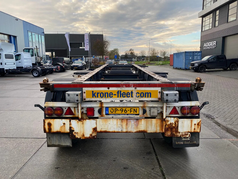 Krone SZ / 20 FT Container Chassis / BPW - 컨테이너 운반 장치/ 스와프 보디 세미 트레일러 : 사진 2 Krone SZ / 20 FT Container Chassis / BPW - 컨테이너 운반 장치/ 스와프 보디 세미 트레일러 : 사진 2