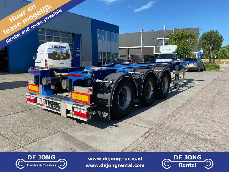 LAG 20-30 FT Tank Chassis / BPW + Disc - 컨테이너 운반 장치/ 스와프 보디 세미 트레일러 : 사진 1 LAG 20-30 FT Tank Chassis / BPW + Disc - 컨테이너 운반 장치/ 스와프 보디 세미 트레일러 : 사진 1