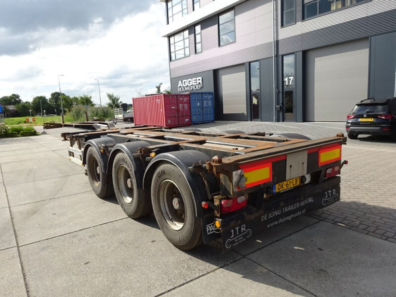 Pacton T3-010 / 3x Extendable / SAF + Drum / 1x lift - 컨테이너 운반 장치/ 스와프 보디 세미 트레일러 : 사진 2 Pacton T3-010 / 3x Extendable / SAF + Drum / 1x lift - 컨테이너 운반 장치/ 스와프 보디 세미 트레일러 : 사진 2