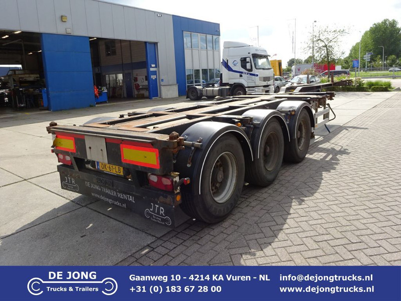 Pacton T3-010 / 3x Extendable / SAF + Drum / 1x lift - 컨테이너 운반 장치/ 스와프 보디 세미 트레일러 : 사진 1 Pacton T3-010 / 3x Extendable / SAF + Drum / 1x lift - 컨테이너 운반 장치/ 스와프 보디 세미 트레일러 : 사진 1